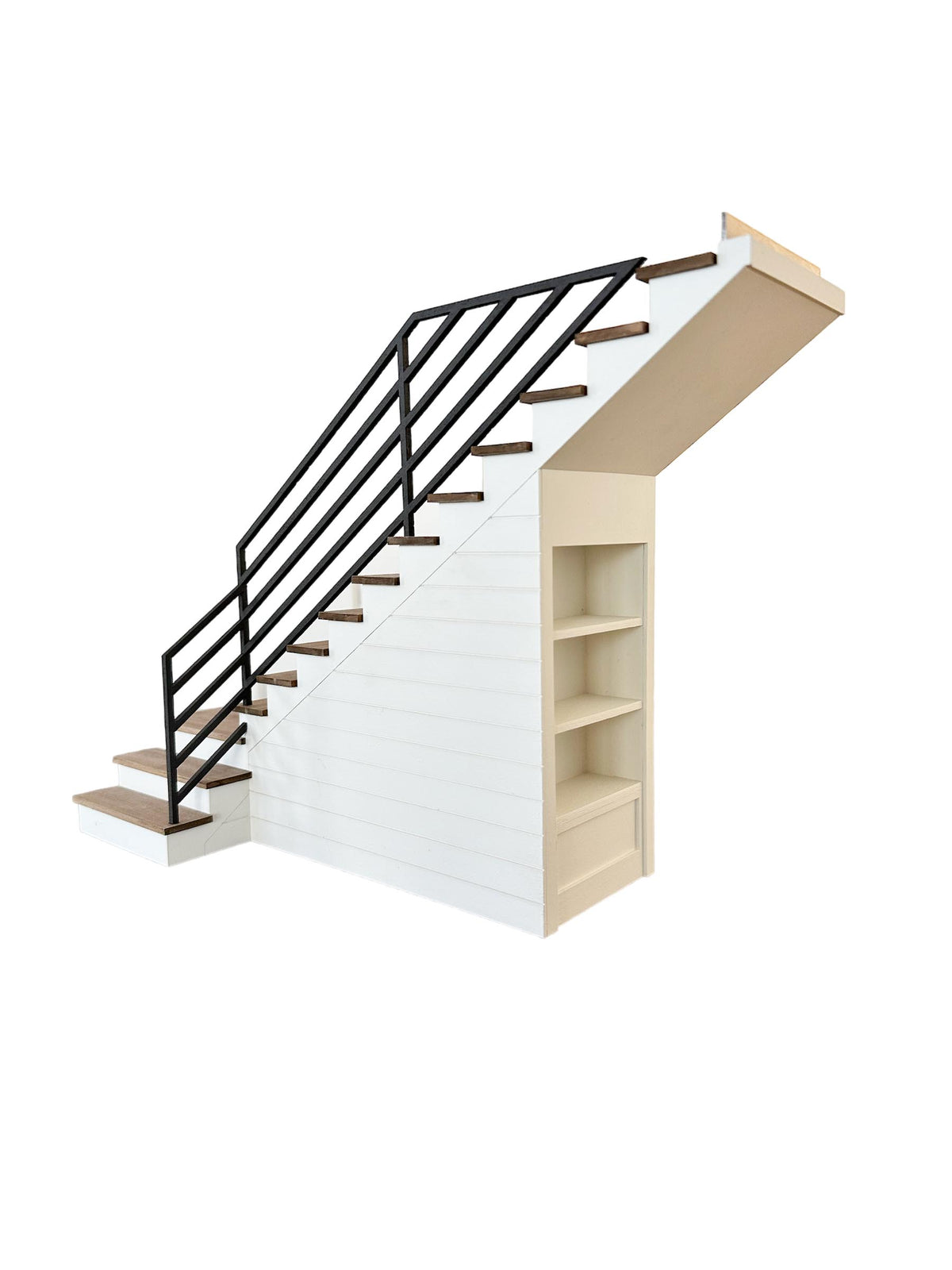 Stair Kit - 1/12 Scale - Shiplap