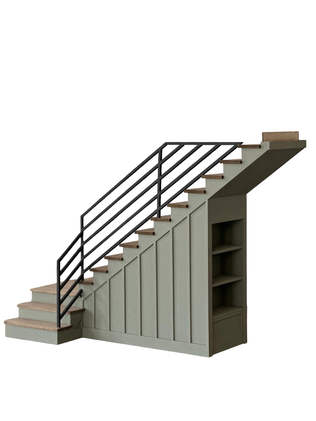 Stair Kit - 1/12 Scale - Board and Batten