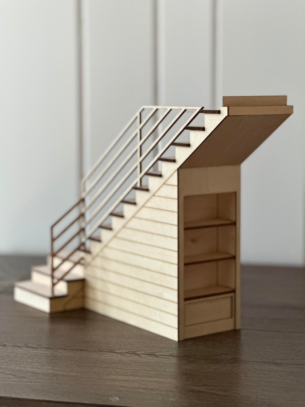 Stair Kit - 1/12 Scale - Shiplap
