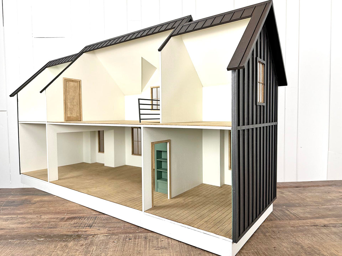 The Abilene: Modern Farmhouse Kit in 1:12 Scale