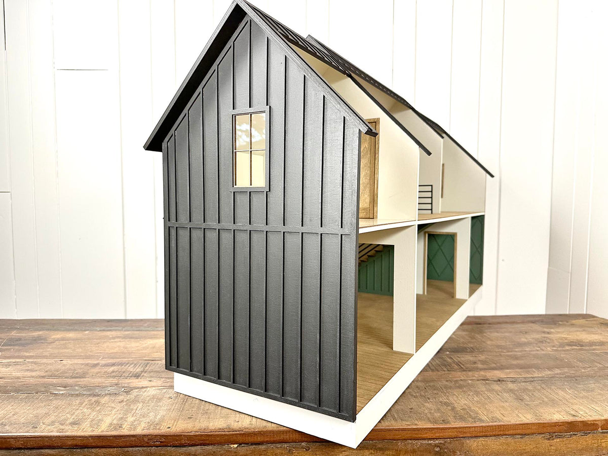 The Abilene: Modern Farmhouse Kit in 1:12 Scale