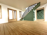 The Abilene: Modern Farmhouse Kit in 1:12 Scale