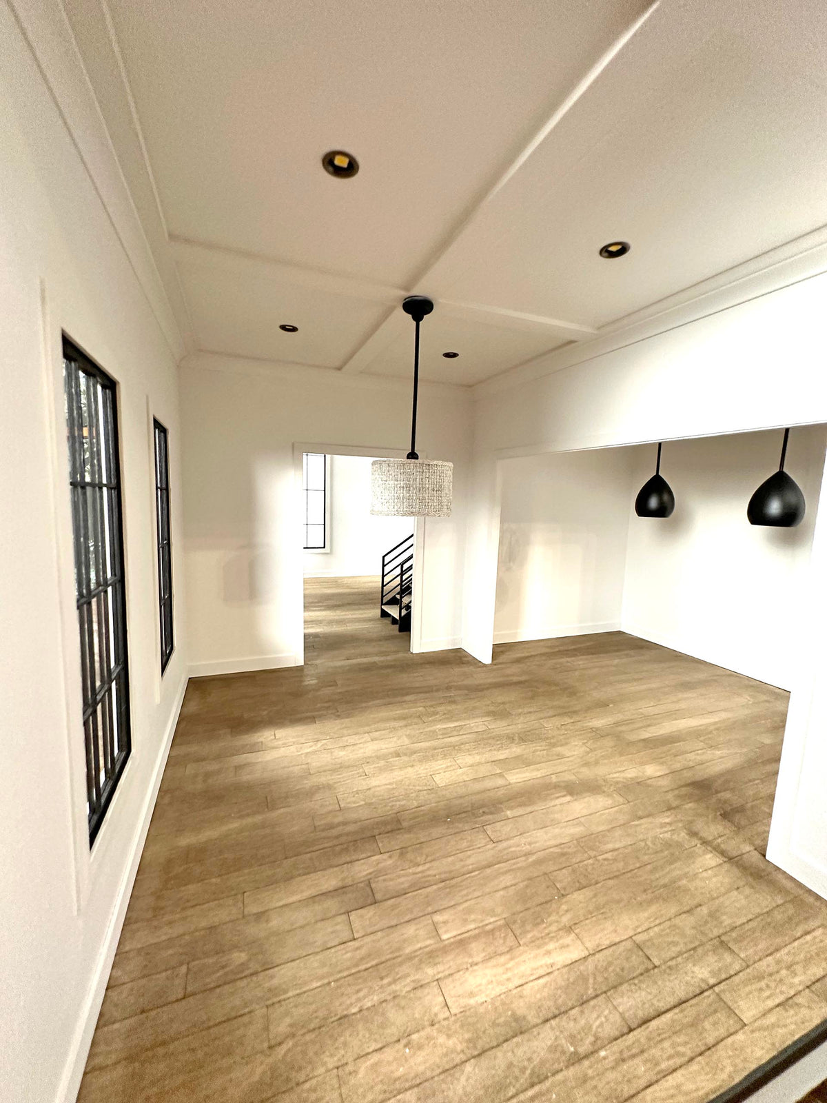 The Evanston: Modern Townhouse Kit in 1:12 Scale