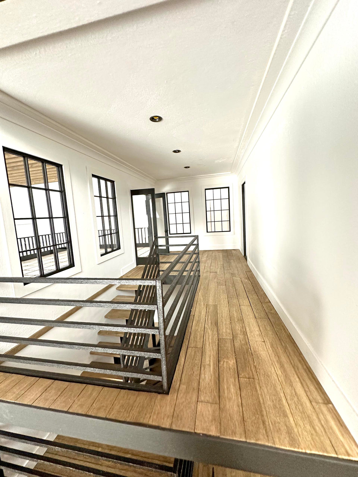 The Evanston: Modern Townhouse Kit in 1:12 Scale