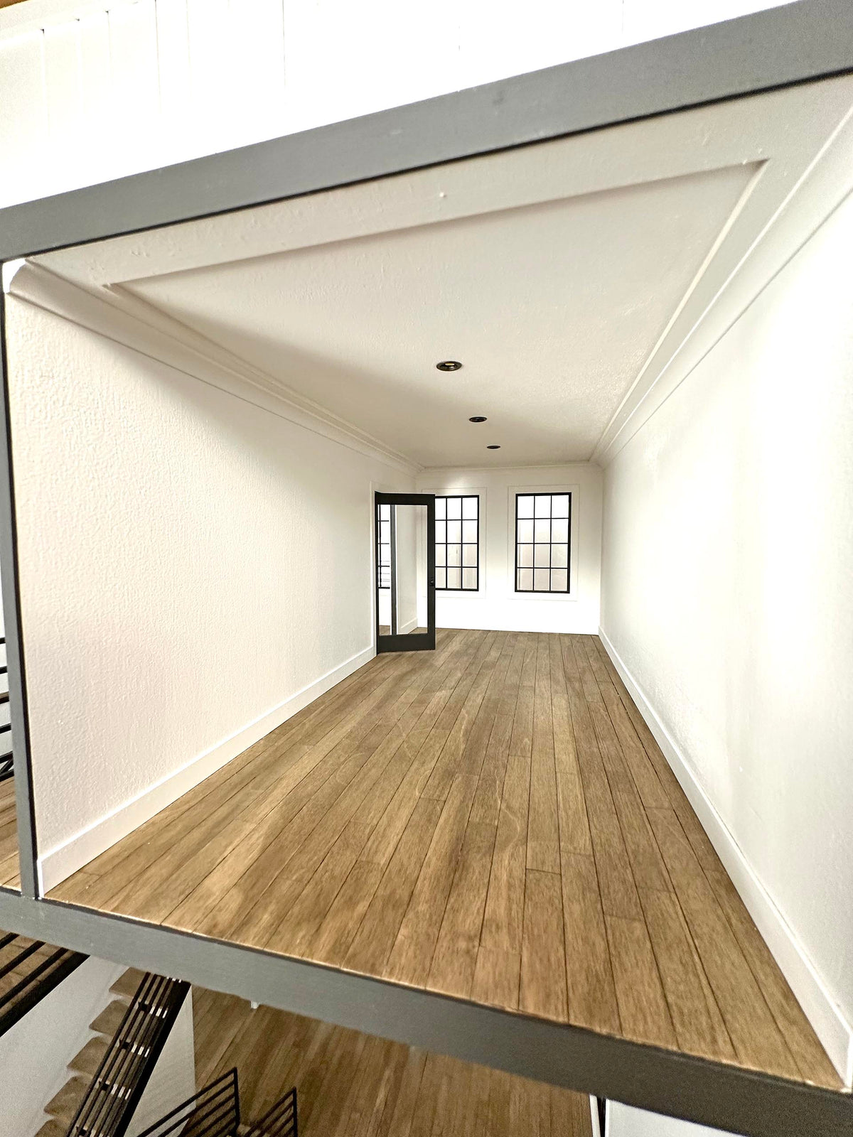 The Evanston: Modern Townhouse Kit in 1:12 Scale