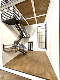 The Evanston: Modern Townhouse Kit in 1:12 Scale