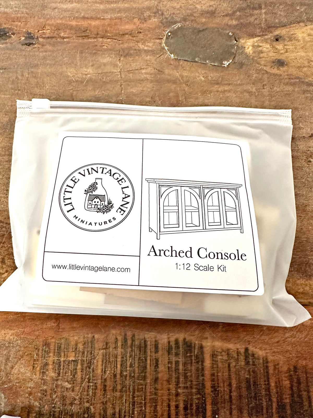 Arched Console Cabinet Kit