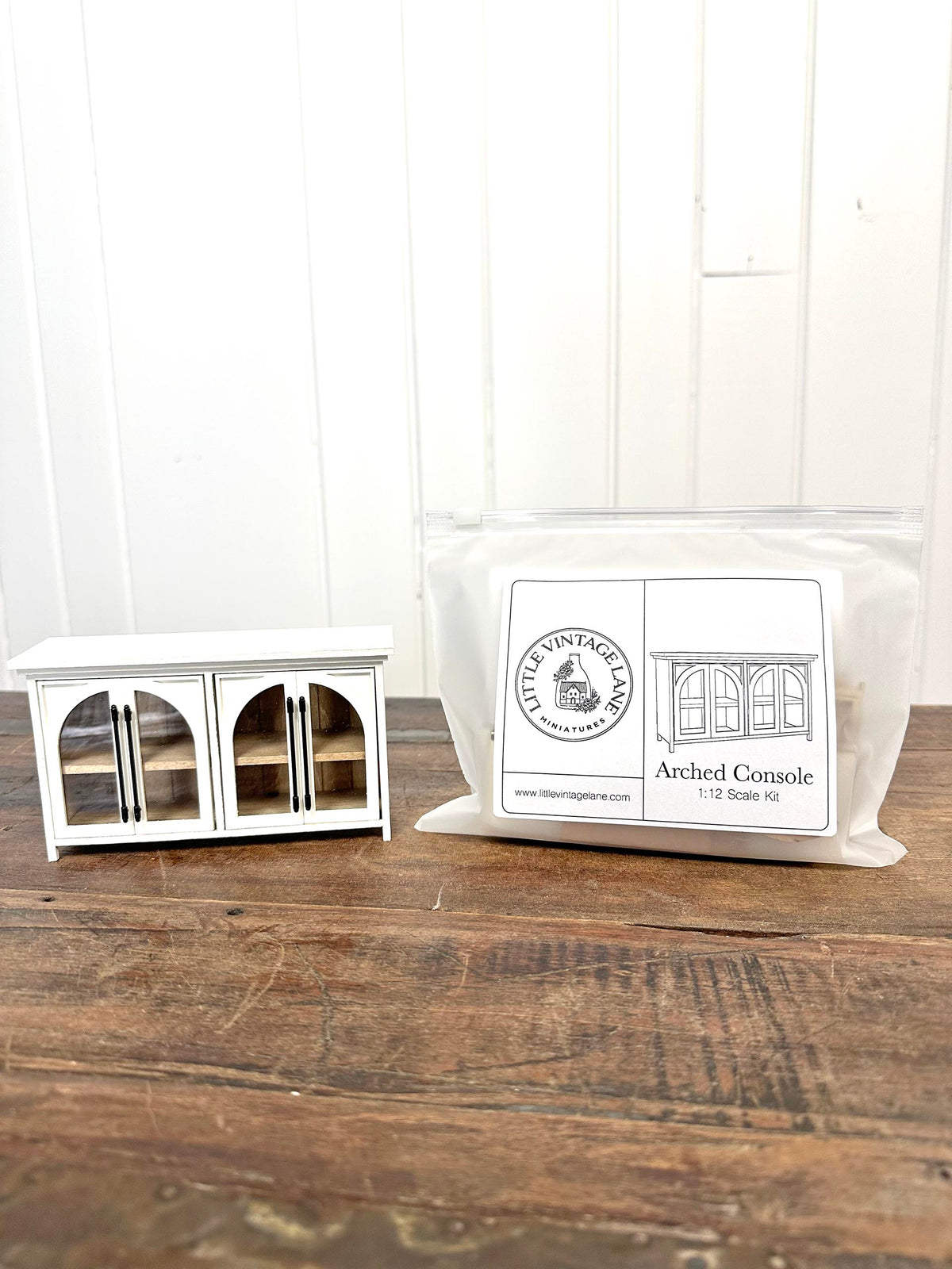 Arched Console Cabinet Kit