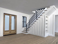 The Abilene: Modern Farmhouse Kit in 1:24 Scale