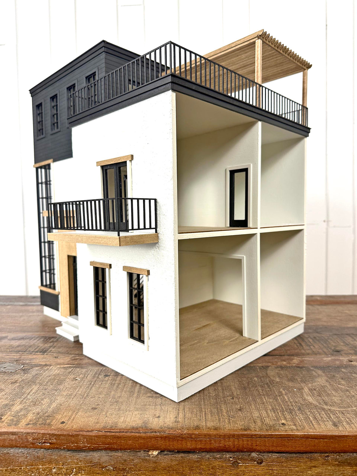 The Evanston: Modern Townhouse Kit in 1:24 Scale