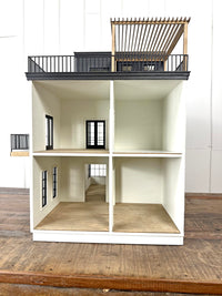 The Evanston: Modern Townhouse Kit in 1:24 Scale