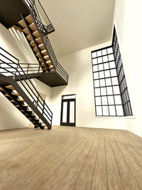 The Evanston: Modern Townhouse Kit in 1:24 Scale