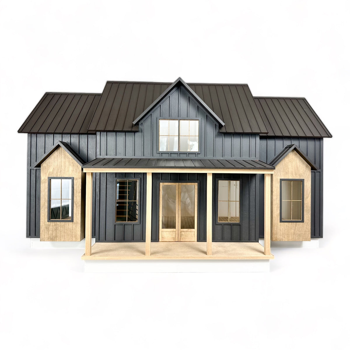 The Abilene: Modern Farmhouse Kit in 1:12 Scale