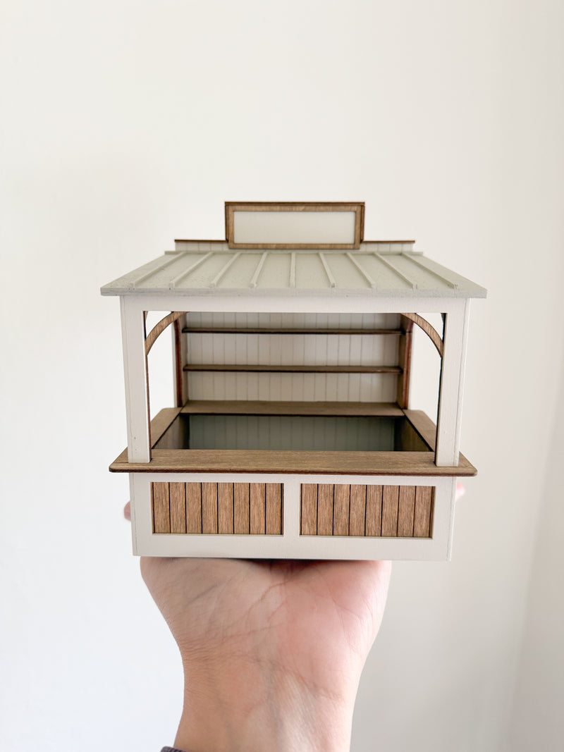 The Market - Kit in 1:24 Scale